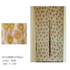 プリントのれんコットン100% のれん 約85×150cm