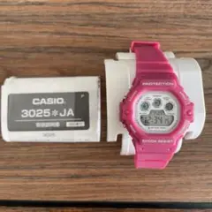 CASIOカシオ腕時計 g-shock mini GMN590ピンク USED
