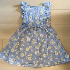 花柄ノースリーブワンピース 130