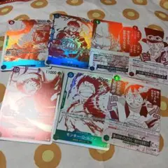 ワンピースカードトレジャー キャンペーンパック　プロモ　7種　コンプ