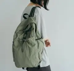 送料込み！LIGHT WEIGHT DAY PACKナイロンリュックモスグリーン