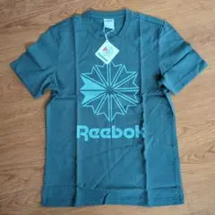 値下げ！Reebok グリーン Tシャツ M