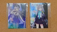 ブルーアーカイブ 暗号仕掛けの挑戦状　ノベルティカード 2点