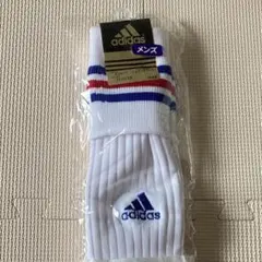 【未開封】 25〜27cm アディダス ソックス　ホワイト　白　サッカー