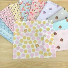 ★A209★ カットクロス/プリント生地/国産/25cm×25cm/10点