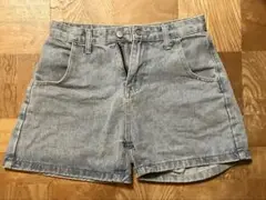 デニムショートパンツ ライトブルー
