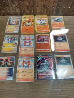 ポケモンカード　海外言語　メラルバ　ウルガモス　チヲハウハネ　テツノドクガ