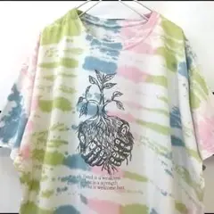 URBAN OUTFITTERS オーバーサイズ タイダイ Tシャツ M 古着
