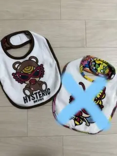 ヒステリックミニ スタイ☆ ブラウンテディ