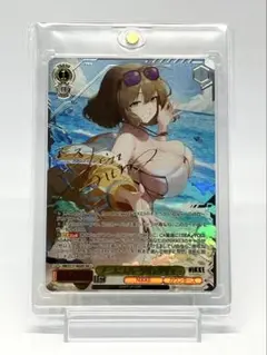 ヴァイスシュヴァルツ NIKKE アニス：スパークリングサマー SEC+ 稀少品 アニス:スパークリングサマー(SEC+/サイン)(NIK/S117-002EX
