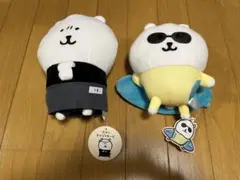 ナガノキャラクターズ サーフィン&ラーメン屋ぬいぐるみ　セット　クレーンゲーム