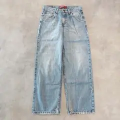 リーバイス550 Levis W29 ブルーデニム 青 ヒゲ 縦落ち 14999