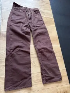 Levi's ブラウン チノパン リラックスストレート 28
