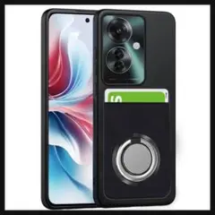 Oppo Reno 11 A スマホケース ブラック TPU カード収納　新品