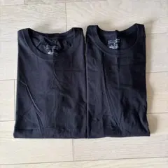 Champion ブラック Tシャツ 2枚セット XL