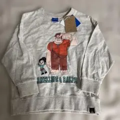 シュガーラッシュ　ヴァネロペ　長袖tシャツ 120cm しまむら　ディズニー