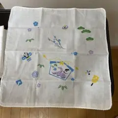干支　巳　可愛いイラスト　ガーゼハンカチと手ぬぐい　セット　とりゐ屋　帝国ホテル