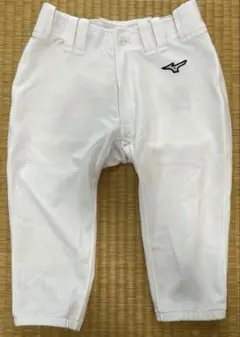 MIZUNO ホワイト　野球パンツ　ショートフィットMサイズ