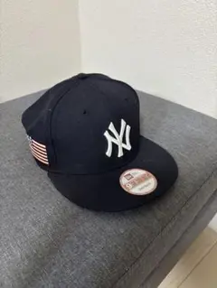 ニューエラ9fiftyキャップスナップバックネイビー Yankees