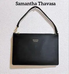 【Samantha Thavasa】サマンサタバサ ミニ ポーチ バック 黒