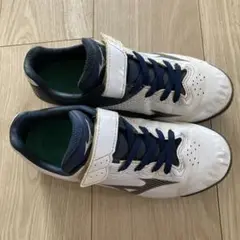 Mizuno スパイクシューズ ホワイト/ネイビー　21.5センチ
