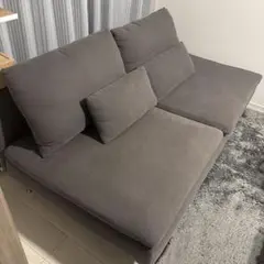 【送料込み】IKEA ソーデルハムン　ソファ　ダークグレー
