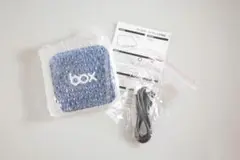 非売品 box ノベルティ ロゴ入りワイヤレス 充電器