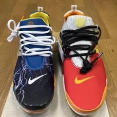 Nike AIR PRESTO マルチカラー左右非対称デザイン　28-31センチ