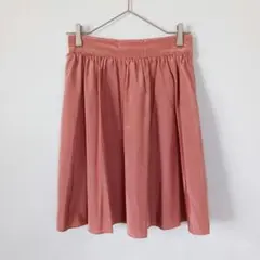 【ケティ】ラップスカート フレア ひざ丈 光沢あり綿混 高見え デート お呼ばれ
