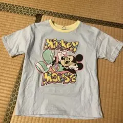 120cmLittc☆ミッキーマウス Tシャツ　刺繍
