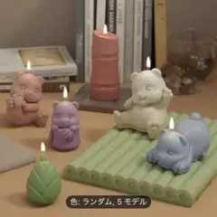 パンダのシリコンモールド