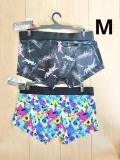 【新品・未使用品】WOLLOW ボクサーパンツ 2枚セット　Mサイズ