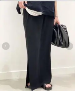 AP STUDIO ウエストゴムマキシスカート