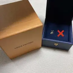 LOUIS VUITTON ルイヴィトン LV ピュス K18ダイヤ付きピアス