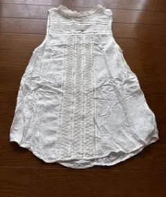 GAP　レース　ノースリーブ　白