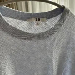 UNIQLOライトブルー ニットセーター Lサイズ
