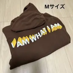 I AM WHAT I AM ブラウン　パーカー　M