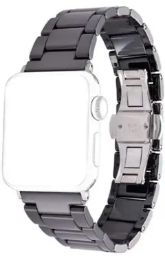 Apple Watch バンド Sakulaya セラミック製バンド(ブラック)