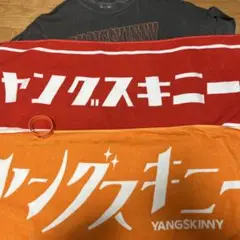 ヤングスキニー Tシャツ・タオル・ラバーバンド4点セット
