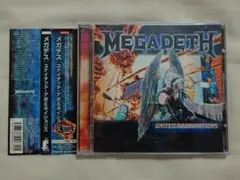 MEGADETH UNITED ABOMINATIONS 日本盤