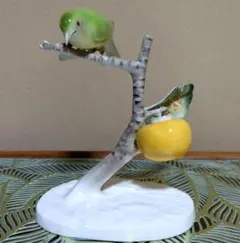 ノリタケボーンチャイナ 鳥 メジロ