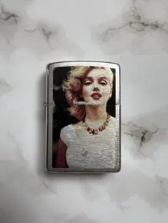ジッポライター　マリリンモンロー 絶版/ヴィンテージ Zippo ジッポー 中古 2001年製造マリリン