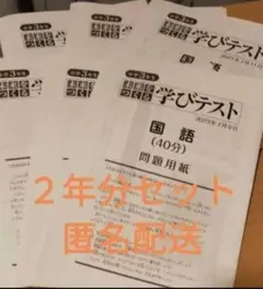 未来をつくる学びテスト2年分過去問プリント　仲間の記述例付 2024♡7／14未来をつくる学びテストのご案内【7／4期限