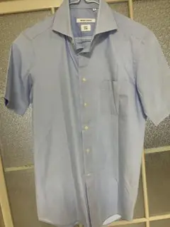 THE SUIT COMPANY 半袖Yシャツ S 水色
