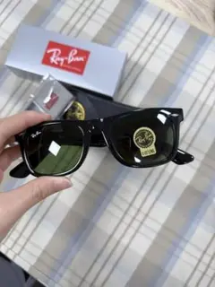 Ray-Ban サングラス ブラック グリーンレンズ