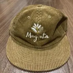 Magenta コーデュロイキャップ　ブラウン