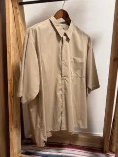 BEAMS 半袖シャツ Lサイズ ベージュ