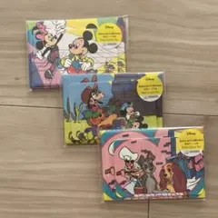 ディズニー 復刻アート レトロアート ミニレターセット 3種類セット