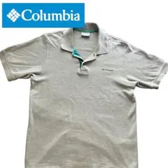 Columbia グレー ポロシャツ S