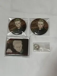 WINDBREAKER展 グリッター缶バッジ 柊冬馬
